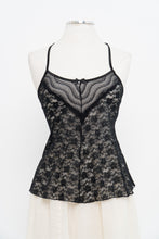 Load image into Gallery viewer, Vintage x Black Lace Tank (S, M)