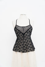 Load image into Gallery viewer, Vintage x Black Lace Tank (S, M)