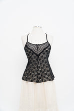 Load image into Gallery viewer, Vintage x Black Lace Tank (S, M)