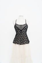 Load image into Gallery viewer, Vintage x Black Lace Tank (S, M)