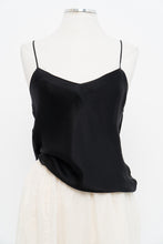 Load image into Gallery viewer, Vintage x Black Silk Tank (XS, S)