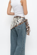 Load image into Gallery viewer, Vintage x ANNE KLEIN Chevron Patterned Silk Scarf
