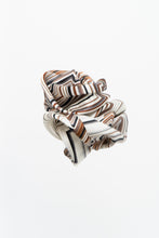 Load image into Gallery viewer, Vintage x ANNE KLEIN Chevron Patterned Silk Scarf