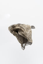Load image into Gallery viewer, Vintage x Made in Korea x Olive Green Patterned Silk Scarf