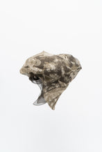 Load image into Gallery viewer, Vintage x Made in Korea x Olive Green Patterned Silk Scarf