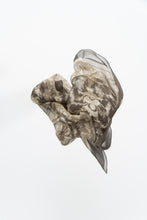 Load image into Gallery viewer, Vintage x Made in Korea x Olive Green Patterned Silk Scarf