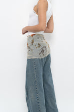 Load image into Gallery viewer, Vintage x Made in Italy x Sheer Rose Patterned Scarf