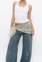 Load image into Gallery viewer, Vintage x Cream Floral Sheer Scarf