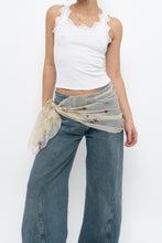 Load image into Gallery viewer, Vintage x Cream Floral Sheer Scarf