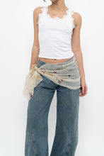 Load image into Gallery viewer, Vintage x Cream Floral Sheer Scarf