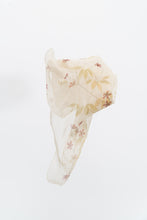 Load image into Gallery viewer, Vintage x Cream Floral Sheer Scarf