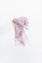 Load image into Gallery viewer, Vintage x Light Purple Floral Sheer Scarf