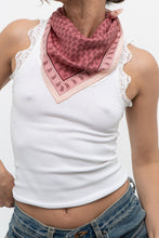 Load image into Gallery viewer, Vintage x Pink 'G' Satin Scarf