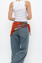 Load image into Gallery viewer, Vintage x Red Butterfly Silk Scarf