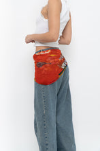 Load image into Gallery viewer, Vintage x Red Butterfly Silk Scarf