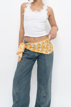 Load image into Gallery viewer, Vintage x Orange, White Floral Scarf