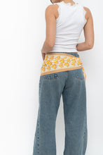 Load image into Gallery viewer, Vintage x Orange, White Floral Scarf