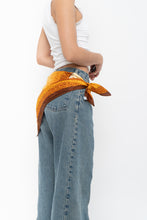 Load image into Gallery viewer, Vintage x Made in Italy x Brown Tapestry Scarf