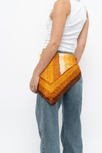 Load image into Gallery viewer, Vintage x Made in Italy x Brown Tapestry Scarf