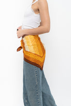 Load image into Gallery viewer, Vintage x Made in Italy x Brown Tapestry Scarf
