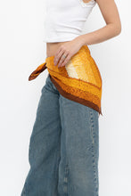 Load image into Gallery viewer, Vintage x Made in Italy x Brown Tapestry Scarf