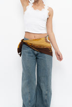 Load image into Gallery viewer, Vintage x Orange Patterned Silk Scarf