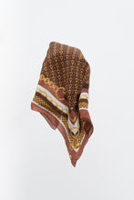 Load image into Gallery viewer, Vintage x Dainty Chainlink Patterned Pure Silk Scarf
