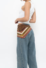 Load image into Gallery viewer, Vintage x Dainty Chainlink Patterned Pure Silk Scarf