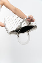 Load image into Gallery viewer, Vintage x DIOR White Leather Studded Purse