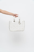 Load image into Gallery viewer, Vintage x DIOR White Leather Studded Purse