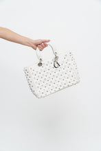 Load image into Gallery viewer, Vintage x DIOR White Leather Studded Purse