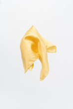 Load image into Gallery viewer, Vintage x Yellow Silk Small Scarf