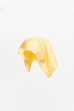 Load image into Gallery viewer, Vintage x Yellow Silk Small Scarf