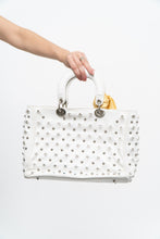Load image into Gallery viewer, Vintage x DIOR White Leather Studded Purse