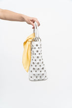Load image into Gallery viewer, Vintage x DIOR White Leather Studded Purse