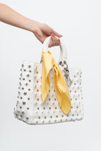 Load image into Gallery viewer, Vintage x DIOR White Leather Studded Purse