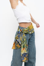 Load image into Gallery viewer, Vintage x Van Gogh Style Pure Silk Scarf