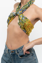 Load image into Gallery viewer, Vintage x Van Gogh Style Pure Silk Scarf