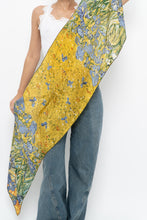 Load image into Gallery viewer, Vintage x Van Gogh Style Pure Silk Scarf