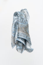 Load image into Gallery viewer, Vintage x Baby Blue Paisley Silk Scarf