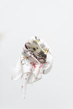 Load image into Gallery viewer, Vintage x White Bird Patterned Silk Scarf