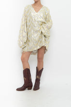 Load image into Gallery viewer, FREE PEOPLE x JENS PIRATE BOOTY Gold Metallic Flowy Dress (S-L)