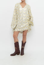 Load image into Gallery viewer, FREE PEOPLE x JENS PIRATE BOOTY Gold Metallic Flowy Dress (S-L)