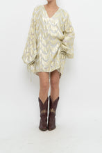 Load image into Gallery viewer, FREE PEOPLE x JENS PIRATE BOOTY Gold Metallic Flowy Dress (S-L)