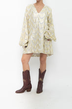 Load image into Gallery viewer, FREE PEOPLE x JENS PIRATE BOOTY Gold Metallic Flowy Dress (S-L)