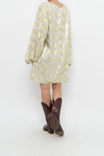 Load image into Gallery viewer, FREE PEOPLE x JENS PIRATE BOOTY Gold Metallic Flowy Dress (S-L)