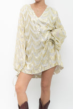 Load image into Gallery viewer, FREE PEOPLE x JENS PIRATE BOOTY Gold Metallic Flowy Dress (S-L)
