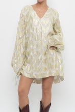Load image into Gallery viewer, FREE PEOPLE x JENS PIRATE BOOTY Gold Metallic Flowy Dress (S-L)