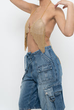 Load image into Gallery viewer, Modern x Gold Chainlink Flowy Bralette (S-L)