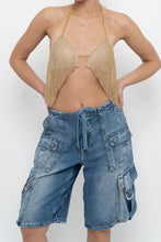 Load image into Gallery viewer, Modern x Gold Chainlink Flowy Bralette (S-L)